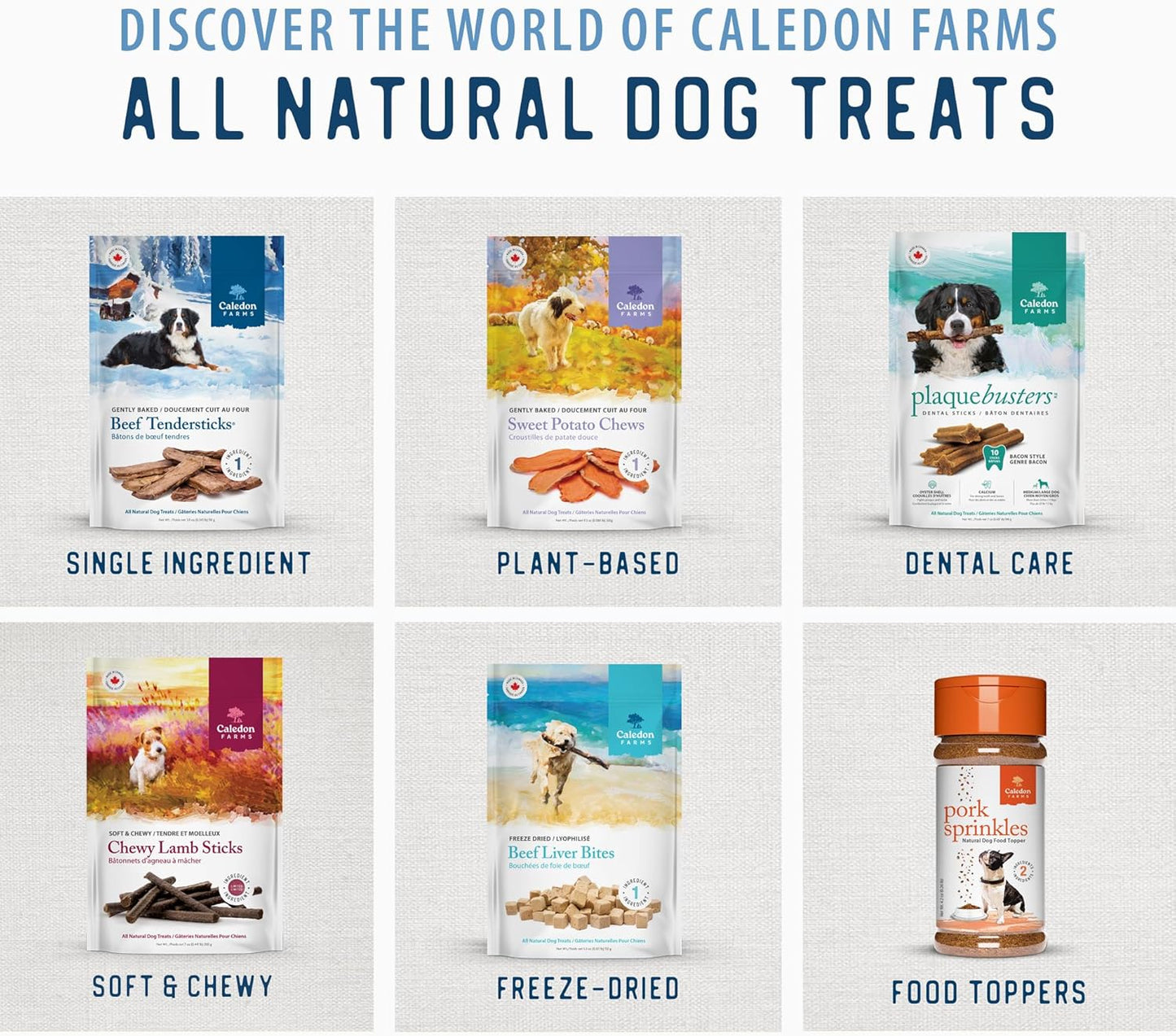 Caledon Farms Sweet Potato Chews for Dogs 9.3 OZ