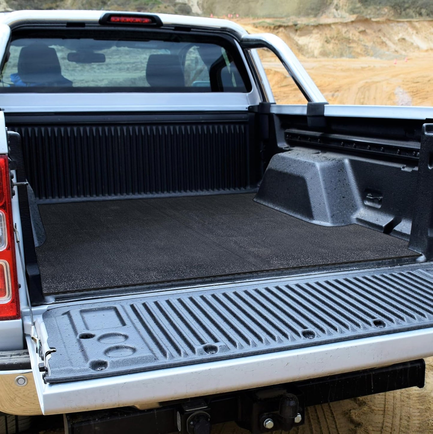 Heavy Duty Horse Stall Mats - Stable Mats, Durable 3/4 in. Thick Rubber Flooring - Solid Black - 3.5' x 6' Mat for Stables, and More - 42 in. x 72 in. Stall Mat