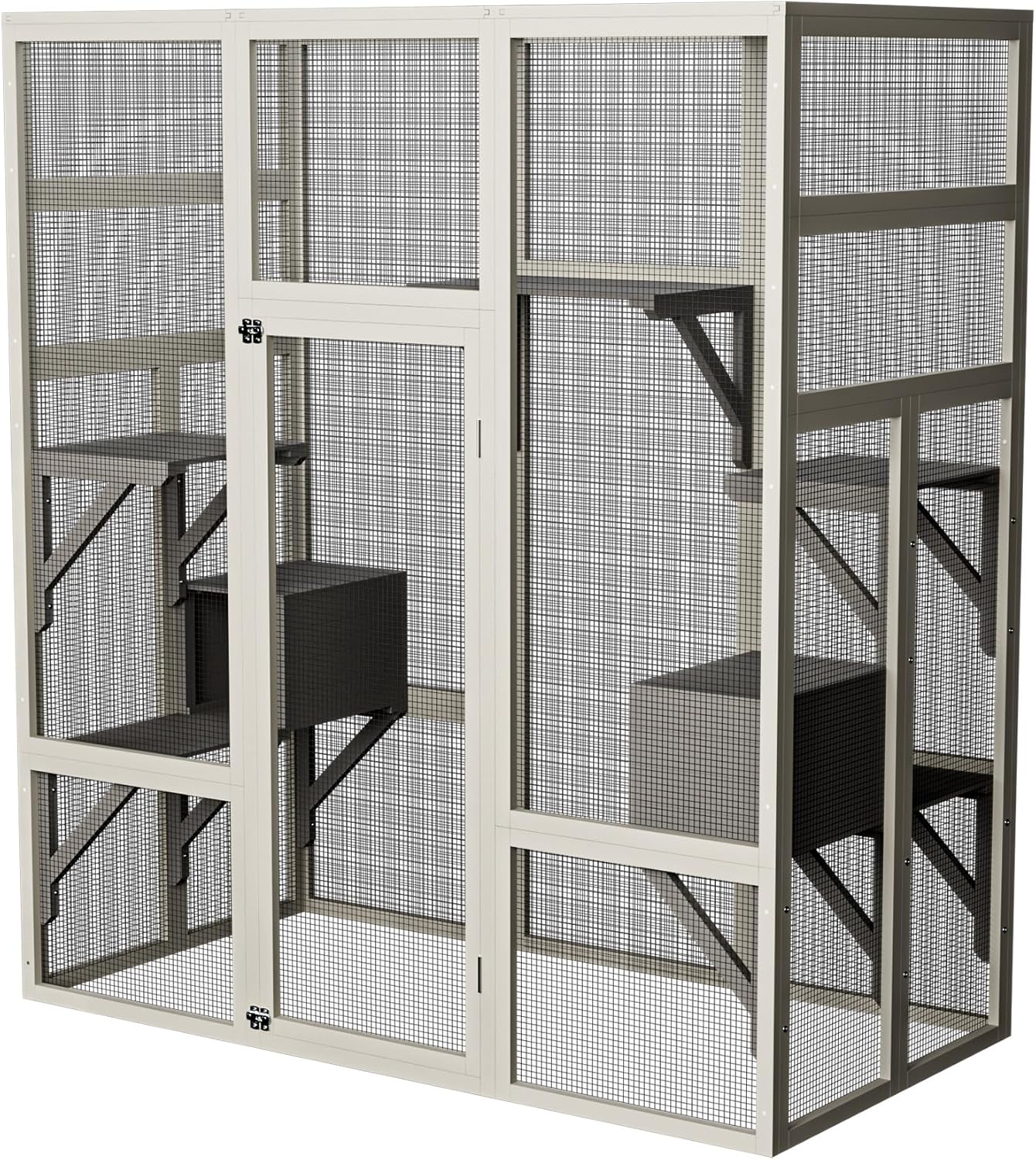 KEIKI Waterproof Outdoor Cat House Shelter Playpen