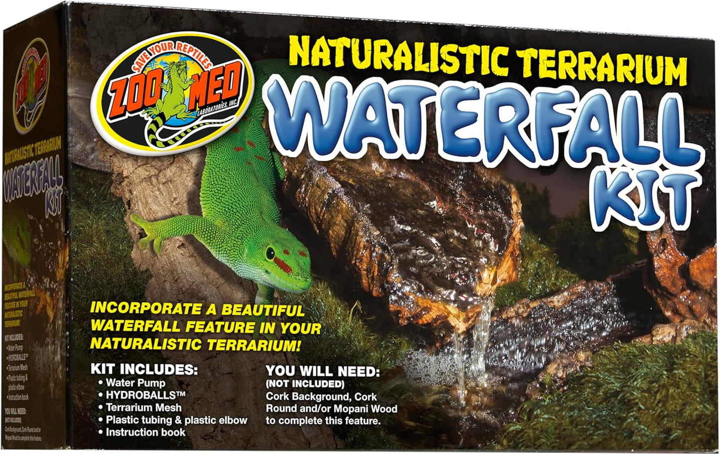 Zoo Med Naturalistic Terrarium Waterfall Kit