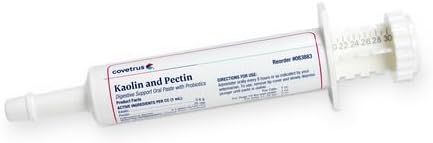 Covetrus Kaolin and Pectin Digestive Support Oral Paste with Probiotics for Dogs & Cats – 30 mL Tube – Fast Relief for Diarrhea, Upset Stomach & Gastrointestinal Issues
