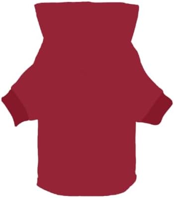 XPUDAC Matching Dog and Owner Hoodie Comfort Pet Clothes for Small Medium Dogs, Red-only for owner, Small