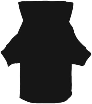 XPUDAC Matching Dog and Owner Hoodie Comfort Pet Clothes for Small Medium Dogs, Black-only for owner, XX-Large