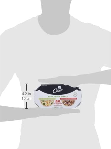 Cesar Wholesome Bowls Adult Wet Dog Food, Chicken, Carrots, Barley & Green Beans Recipe and Beef, Chicken, Purple Potatoes & Carrots Recipe Variety Pack, 3 oz., 6 Count