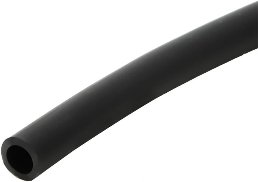 4m Length Silicone Oxygen Hose Soft Flexible Durable Fish Tank Air Tube Aquarium Air Pump Tube(Black)