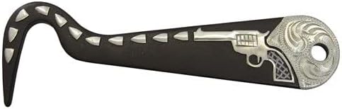 AJ Tack Antique Brown Steel Hoof Pick Cowboy Cutting