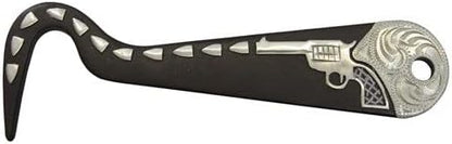 AJ Tack Antique Brown Steel Hoof Pick Cowboy Cutting