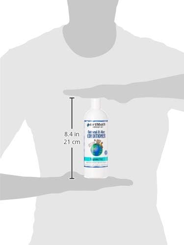 earthbath, Oatmeal & Aloe Conditioner - Dog Conditioner for Allergies & Itching, Dry Skin, Helps Relieve Itching, Made in USA, Cruelty Free Pet Conditioners, Fragrance Free Dog Wash - 16 Oz (1 Pack)