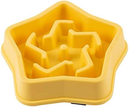 Hound Medium Slow Feeder Bowl, Puzzle Maze for Fast Eaters, Small to Medium Dogs, Helps Prevent Bloat & Aid Digestion, Holds 2 Cups Wet or Dry Food, Non-Slip, Made Without BPA