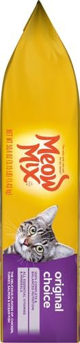 Meow Mix Original Choice Dry Cat Food, 3.15 Pounds