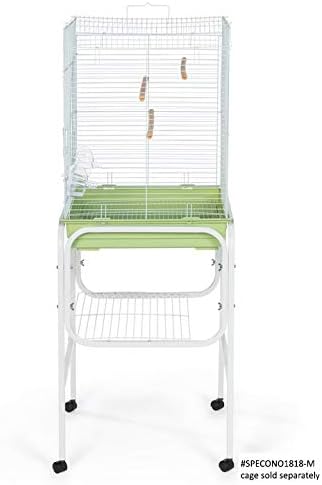 Prevue Pet Products Bird Cage Stand with Shelf, White