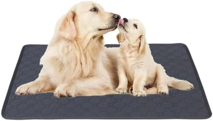 Washable Dog Pet Diaper Mat, Waterproof Reusable Training Pad, Urine Absorbent, 60x45 cm, Car Seat Cover