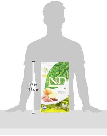 Farmina 5.5-Pound Natural And Delicious Wild Boar Grain-Free Formula Dry Dog Food, Kibble Size: Small Bites