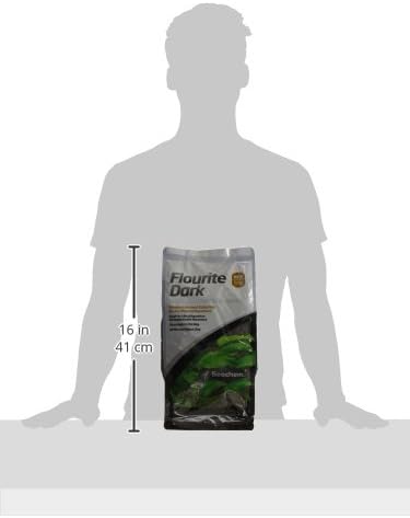 Seachem Flourite Black Dark Gravel, 7.7 lb (Pack of 4)