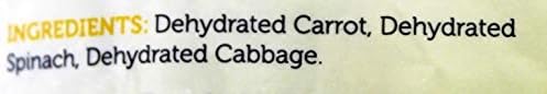 Mixed Vegetables Treat, 2.5 Oz Bag - Real Vegetables for Birds - Cockatiels, Parakeets, Parrots, Macaws, Conures