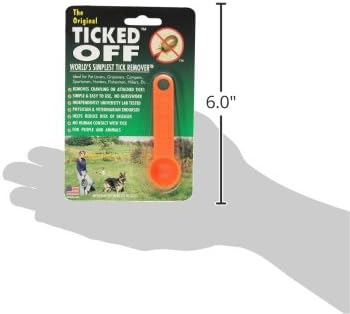 Ticked Off Tick Remover, Orange