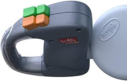 Wigzi - 2025 Edition - 2 Dog Retractable Leash – Featuring Our Incredible Silicone Gel Handle - No Tangle Engineering. Each Dog 50 lb up to 10 ft Distance. Lock and Unlock Easily. Reflective Webbing.