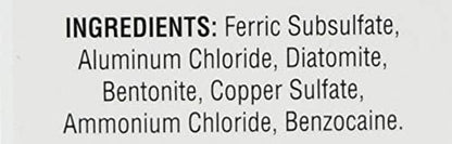 Miracle Care Kwik Stop Styptic Powder for Dogs, Cats and Birds, 0.5 Ounce, Fast Acting Blood Stop Powder with Pain Relieving Benzocaine