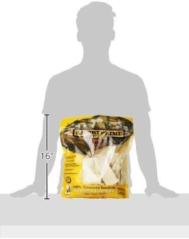 Savory Prime 100% American Beef Rawhide Chips, All-Natural Treat W/ No Preservatives, Chemicals, Or Additives, Satisfy The Urge To Chew & Promote Dental Health, 2Lb Resealable Bag (Natural Flavor)