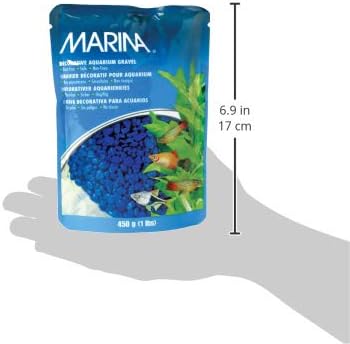 Marina Decorative Gravel, 1-Pound, Blue (Pack of 2)