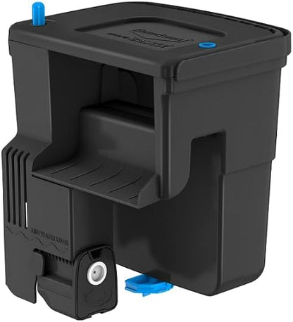 Seachem Tidal Power Aquarium Filter - 35 Gallon Large Fish Tank Filter,black