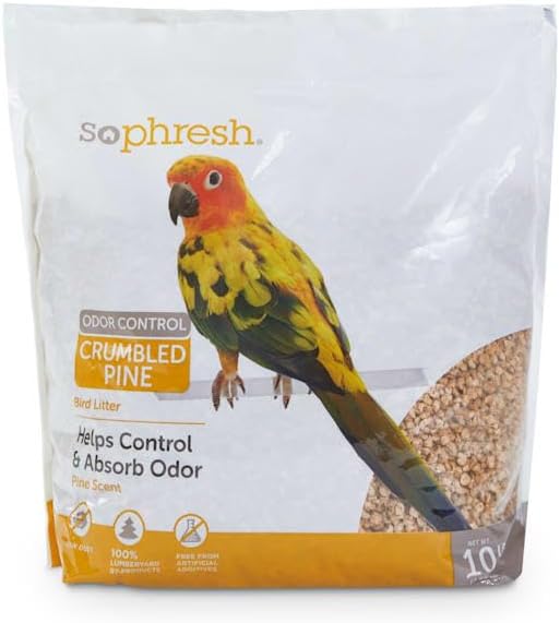 So Phresh Odor Control Crumbled Pine Bird Litter 10 lbs.