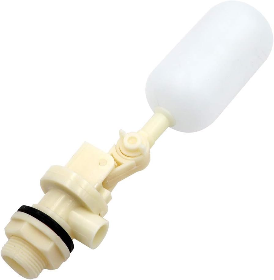 3 Pack Float Valve with Adjustable Arm Stable Water Float Valve Shut Off 1/2" Float Ball Valve for Horse Cattle Goat Pig Dog