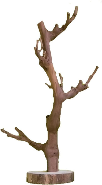 BNOSDM Reptile Grapevine Wood Decoration, Wooden Climb Tree Branch Decor, Grape Wood Branches for Leopard Gecko Lizard Frog Snake