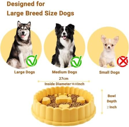 Dog Slow Feeder Bowl, 27 cm Maze Design, Promotes Healthy Digestion & Fun Mealtime – Tante