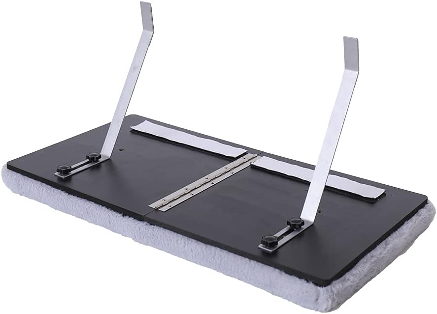 Cat Window Perch, Hammock Seat for Indoor Cats, Pet Cat Bed Shelf for Window Sill (Grey)