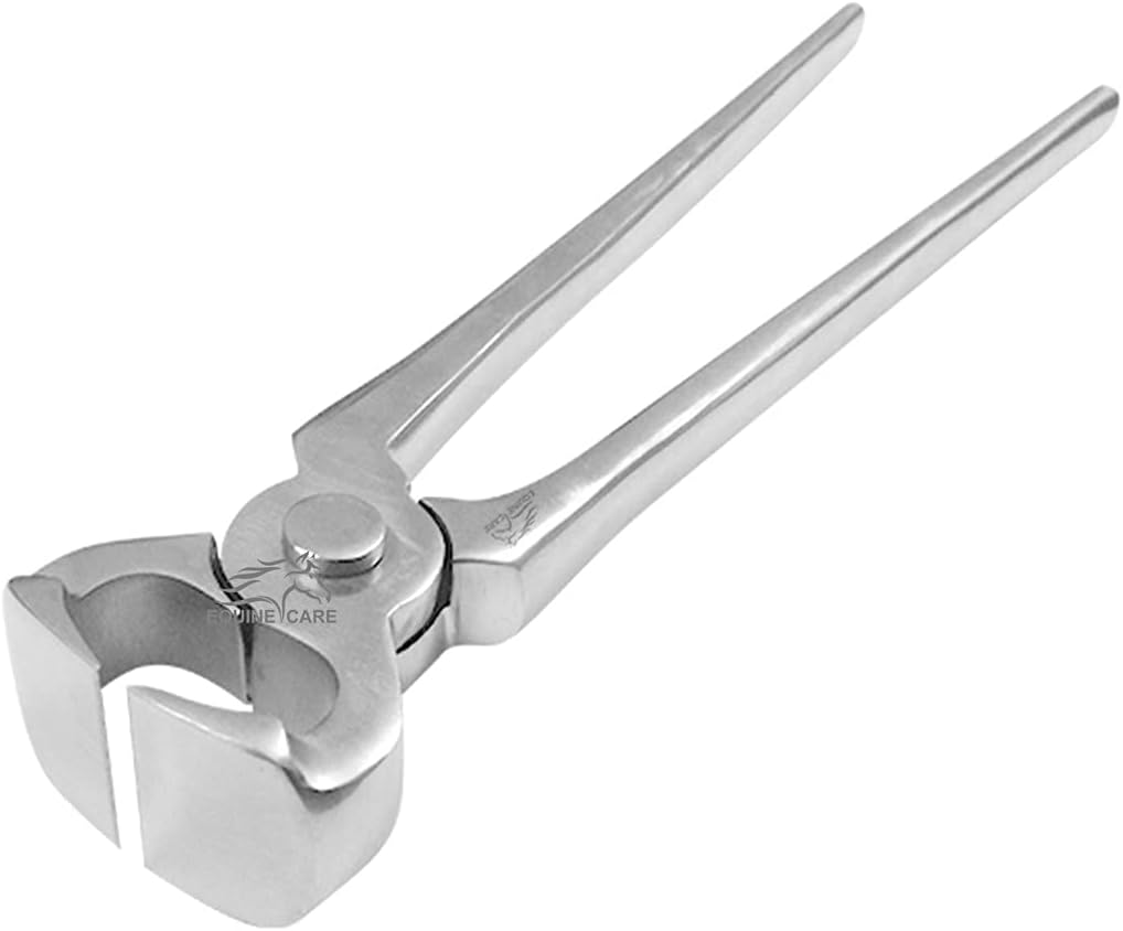 Equine Care 14" Wide Jaw Hoof Nipper – Professional Farrier Tool with Chrome Vanadium Steel Blades, Ergonomic Non-Slip Grip, Heavy-Duty Horse Hoof Trimmer for Precision & Reduced Hand Fatigue