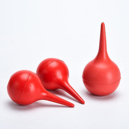Red Manual Amniotic Fluid Suction Device Canine Feline Pet Puppy Dog for Nasal Home Clinic Choking Pumping DeliverySupp Bulb Siphon Bulb Air Squeeze Bulb Liquids Bulb, Nursing Supplies 30ml