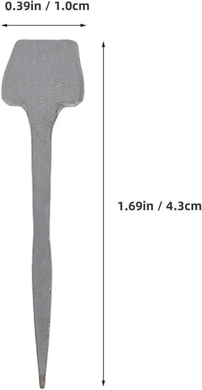 Horseshoe Nails 20 PCS Metal Horseshoe Nails Iron Hoof Fixators Strong Tensile Strength Horse Shoe Nail for Stable Use for Securing Firmly