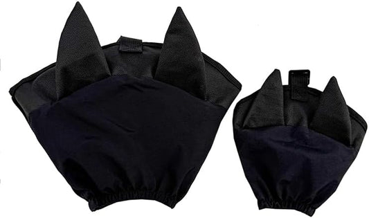 Dog Eye Mask Cleaning Muzzle Pet Out Shading Anti-Excitation Stress Relief Smickness Car Breathable Pet Supplies (L)