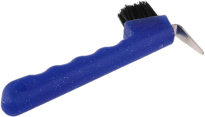 Hoof Pick with Brush Horse Grooming Equipment, Blue