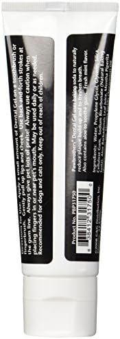 RYAN'S PET SUPPLIES Paw Brothers Mint Flavor Dental Gel, Baking Soda Formula, Fresh Breath Dental Care Gel, for Dogs and Cats, Made in The USA, 4 Ounces