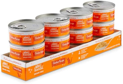 WholeHearted All Life Stages Grain-Free Chicken Recipe Morsels in Gravy Wet Cat Food, 5.5 oz., Case of 12