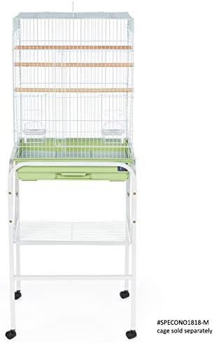 Prevue Pet Products Bird Cage Stand with Shelf, White