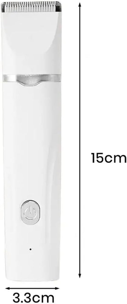 Pet Nail Grinder Dog Hair Clippers Grooming Kit，with Nail Grinder，4 in 1，Electric Trimmer，USB Rechargeable，Pet Paw Shaver(Color1)