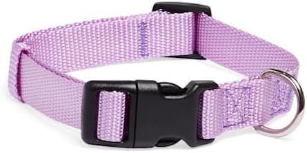 YOULY Adjustable Dog Collar Lavender Large