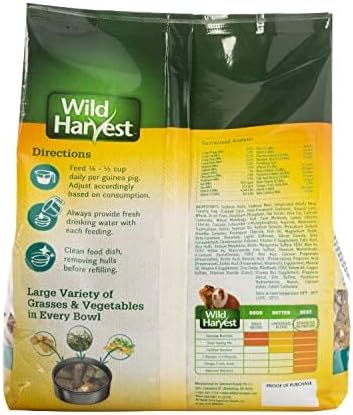 Wild Harvest Advanced Nutrition Guinea Pig, 4 Pounds, Complete And Balanced Diet