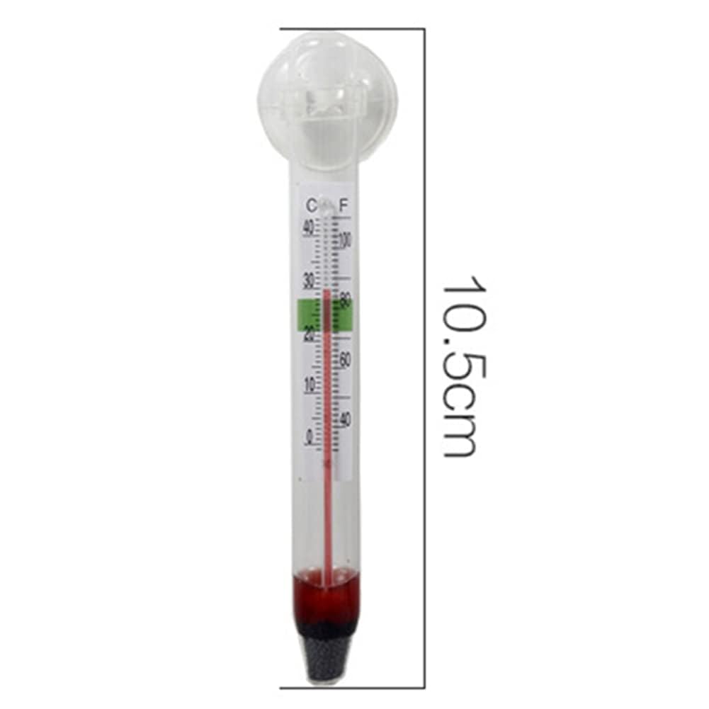LABO Floating Aquarium Thermometer – Glass, Mercury-Free Fish Tank Thermometer, Safe Thermometer for Fish Tank, Ideal for Freshwater and Saltwater Aquariums