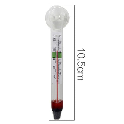 LABO Floating Aquarium Thermometer – Glass, Mercury-Free Fish Tank Thermometer, Safe Thermometer for Fish Tank, Ideal for Freshwater and Saltwater Aquariums