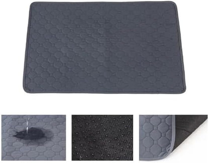 Washable Dog Pet Diaper Mat, Waterproof Reusable Training Pad, Urine Absorbent, 60x45 cm, Car Seat Cover