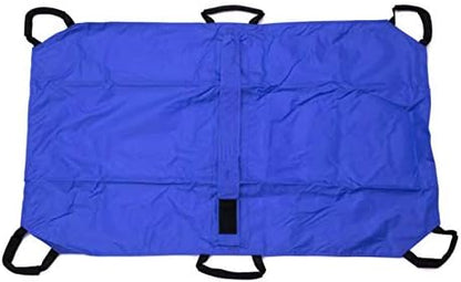Transport Stretcher for Dogs | Emergency Animal Carrier with Safety Strap | 250 Pound Weight Limit | Pet Stretcher Size: 47 L X 29 W inches Pet Carrier (Blue)