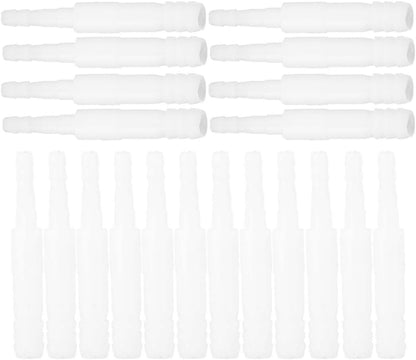 20pcs Transparent PVC Tube Connector Set Air Pump Hose Converter Aquarium Hose Adapter Tubing System Accessories