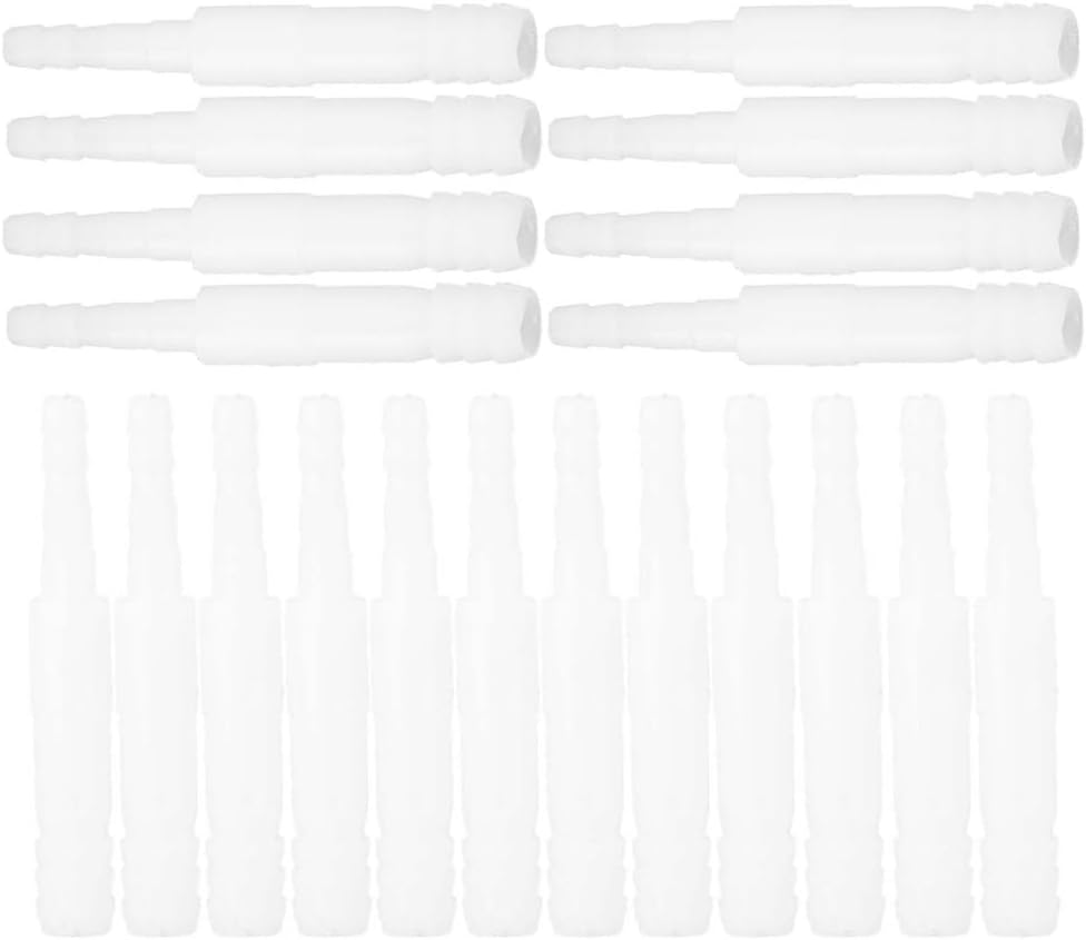 20pcs Transparent PVC Tube Connector Set Air Pump Hose Converter Aquarium Hose Adapter Tubing System Accessories