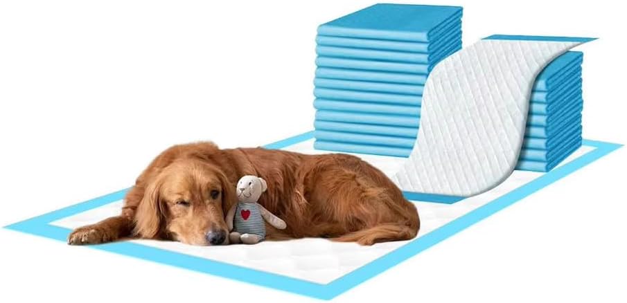 Onyx XXL Dog Pee Pads, 30 Count (30x36 Inches) - Thickened, Leak-Proof, Quick-Drying, 6-Layer Protection, Super Absorbent Training Pads for 24-Hour Floor Protection