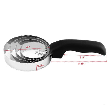 2Pcs Stainless Steel Curry Comb Horse Brush 4 Rings Rubber Horse Curry Comb for Cow Sheep Dog Goat Horse Brush Supplies