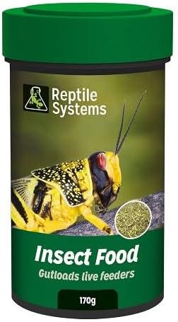 Reptile Systems À La Carte Insect Food – 2.1 oz Dried Insect Blend for Reptiles, Amphibians & Insectivores – Encourages Natural Feeding – Ideal for Supplemental Diet Use